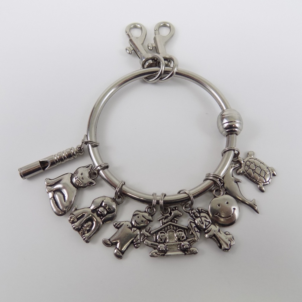 Lot of 9 Pendant Charm for Bracelet or Necklace